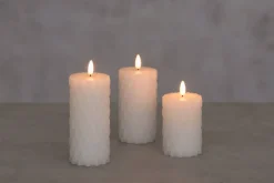 Koriste- Ja Kausivalot^Finnlumor LED-kynttiläsarja Carisma 3D liekki 3-os.