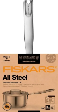 Keittoastiat^Fiskars All Steel kasari 1,5 L