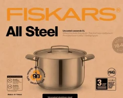 Keittoastiat^Fiskars All Steel kattila 5 L