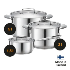 Keittoastiat^Fiskars All Steel kattila 5 L