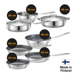 Paistoastiat^Fiskars All Steel paistinpannu 26 cm