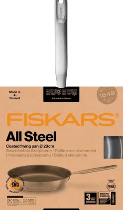 Paistoastiat^Fiskars All Steel paistinpannu 28 cm