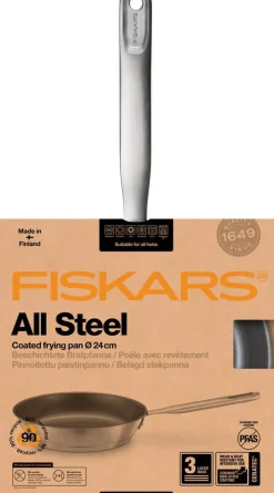 Paistoastiat^Fiskars All Steel paistinpannu 24 cm