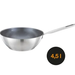 Paistoastiat^Fiskars All Steel Wok 28 cm