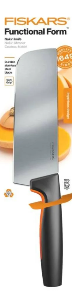 Veitset Ja Leikkuulaudat^Fiskars Functional Form Nakiri veitsi 16 cm