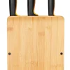 Veitset Ja Leikkuulaudat^Fiskars Functional Form veitsitukki bambu (sis. 3 veistä)