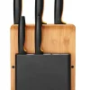 Veitset Ja Leikkuulaudat^Fiskars Functional Form veitsitukki bambu (sis. 5 veistä)