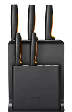 Veitset Ja Leikkuulaudat^Fiskars Functional Form veitsitukki muovi (sis. 5 veistä)
