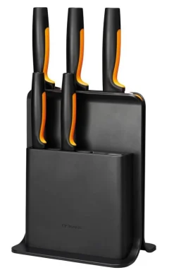 Veitset Ja Leikkuulaudat^Fiskars Functional Form veitsitukki muovi (sis. 5 veistä)