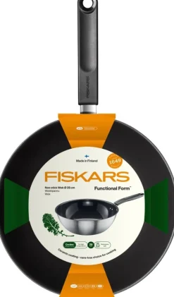Paistoastiat^Fiskars Functional Form wokkipannu 28 cm