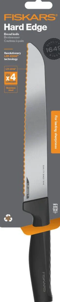 Veitset Ja Leikkuulaudat^Fiskars Hard Edge leipäveitsi