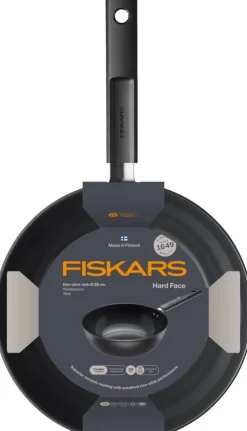 Paistoastiat^Fiskars Hard Face wokkipannu 28 cm / 4, 5 l