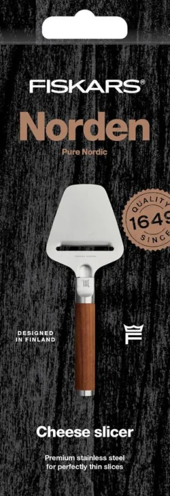 Keittiötarvikkeet^Fiskars Norden juustohöylä kovalle juustolle