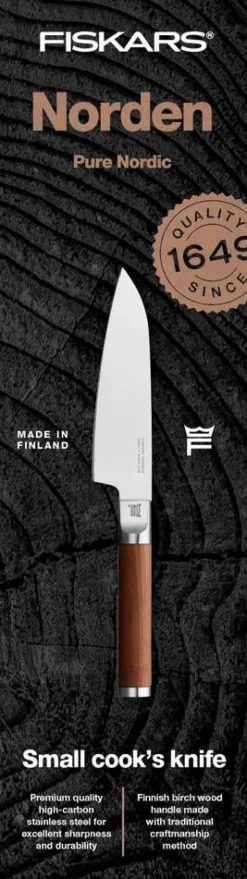 Veitset Ja Leikkuulaudat^Fiskars Norden Kokinveitsi pieni