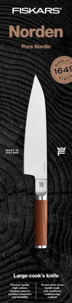 Veitset Ja Leikkuulaudat^Fiskars Norden Kokinveitsi iso