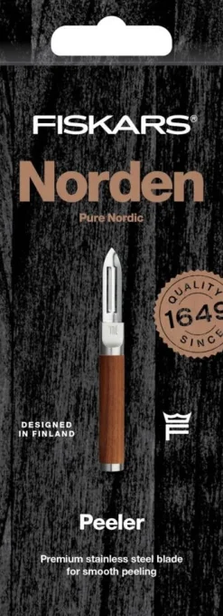 Veitset Ja Leikkuulaudat^Fiskars Norden kuorija kiinteä terä