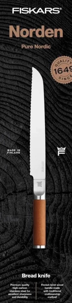Veitset Ja Leikkuulaudat^Fiskars Norden Leipäveitsi