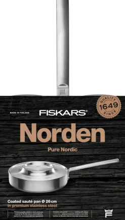 Paistoastiat^Fiskars Norden paistokasari 26 cm kannella