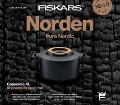 Paistoastiat^Fiskars Norden Pata 4 l