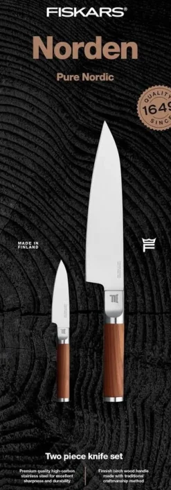 Veitset Ja Leikkuulaudat^Fiskars Norden Veitsisetti