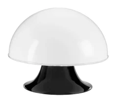 Sisustusvalaisimet^Fosto La Boheme Ø 390 mm pöytävalaisin opaalinvalkea/musta