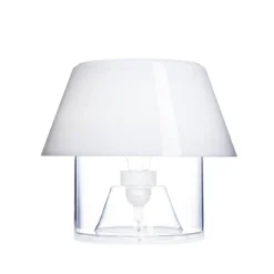 Sisustusvalaisimet^Fosto Lamppa Ø 300 mm pöytävalaisin opaalinvalkea / kirkas