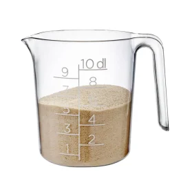 Leivonta|Keittiötarvikkeet^Gastromax Mittakannu 1 L lasinkirkas