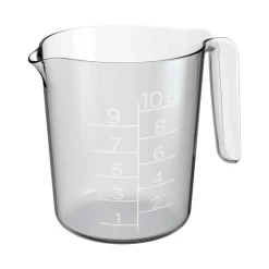 Leivonta|Keittiötarvikkeet^Gastromax Mittakannu 1 L lasinkirkas