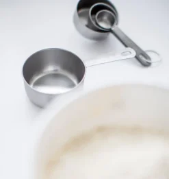 Leivonta|Keittiötarvikkeet^Gastromax Mittasetti 4-osaa teräs