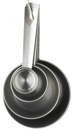 Leivonta|Keittiötarvikkeet^Gastromax Mittasetti 4-osaa teräs