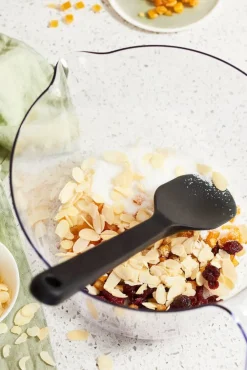 Keittiötarvikkeet^Gastromax silikonilusikka musta