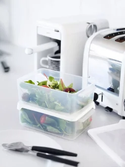 Ruoansäilytys Ja Järjestys^Smartstore Gastromax Tiiviörasia 1 L läpinäkyvä/valkoinen