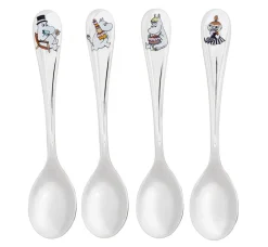 Aterimet^Moomin Hackman Muumi Kahvilusikka Juhlahetki 4-osaa