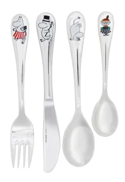 Lastenhuone|Aterimet^Moomin Hackman Muumi Lastenaterimet Perhe 4-osaa