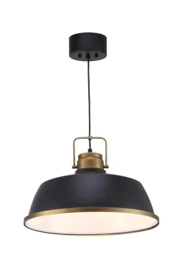 Sisustusvalaisimet^Heat Classic riippuvalaisin 40 cm musta