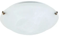 Sisustusvalaisimet^Heat Gala Murano plafondi 30 cm valkoinen