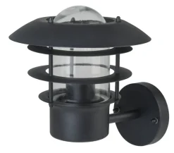 Ulkovalaisimet^Heat Jammy ulkoseinävalaisin ylös 25 cm musta