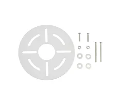 Lamput Ja Valaisintarvikkeet^Heat kattovalaisimen asennuslevy valkoinen