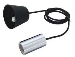 Lamput Ja Valaisintarvikkeet^Heat lampunjohto tekstiili 1,6 m musta