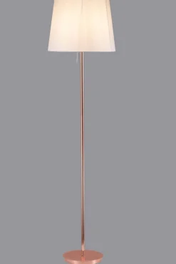 Sisustusvalaisimet^Heat lattiavalaisin Rose 157 cm ruusukulta-valkoinen