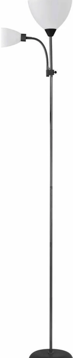 Sisustusvalaisimet^Heat Mother&Son lattiavalaisin 180 cm musta