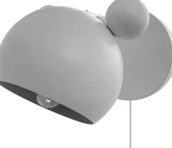 Sisustusvalaisimet^Heat Mouse seinävalaisin 21 cm valkoinen