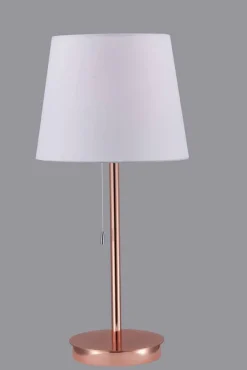 Sisustusvalaisimet^Heat pöytävalaisin Rose 50 cm ruusukulta-valkoinen