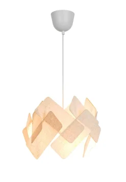 Sisustusvalaisimet^Heat riippuvalaisin Linen luonnonvalkoinen pellava varjostin