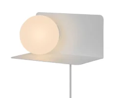 Sisustusvalaisimet^Heat seinävalaisin Moon valkoinen