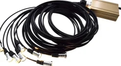 Kosteantilanvalaisimet^Heat valokuitu LED saunasetti 4x3 m + 2x2,5 m 16W