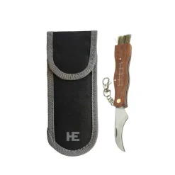 Veitset Ja Leikkuulaudat^Heirol Taittuva sieniveitsi vyökotelolla, lahjapakattu