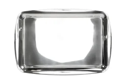 Tarjoilu^Heirol terästarjotin/-vati 45x31 cm