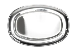 Tarjoilu^Heirol teräsvati 45x32 cm ovaali