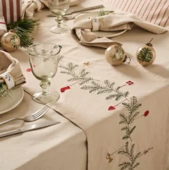 Keittiötekstiilit^IB Laursen kaitaliina Tradition köynnös & koristeet